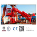 Hydraulic Knuckle Boom Marine Cranes Folding Arm Type